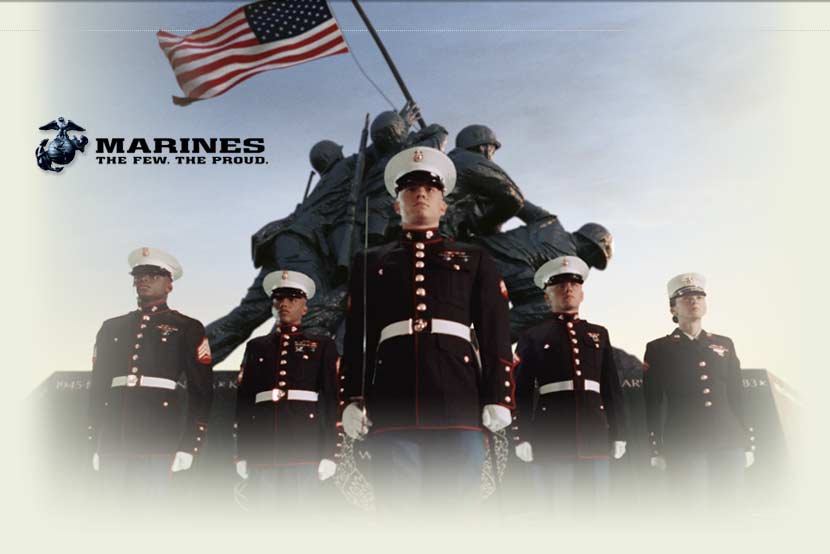 the few the proud the marines portrayal